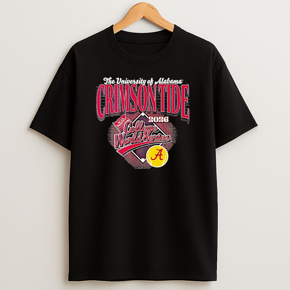 Original Alabama Crimson Tide Softball 2026 Womens College World Series Ncaa T Shirt