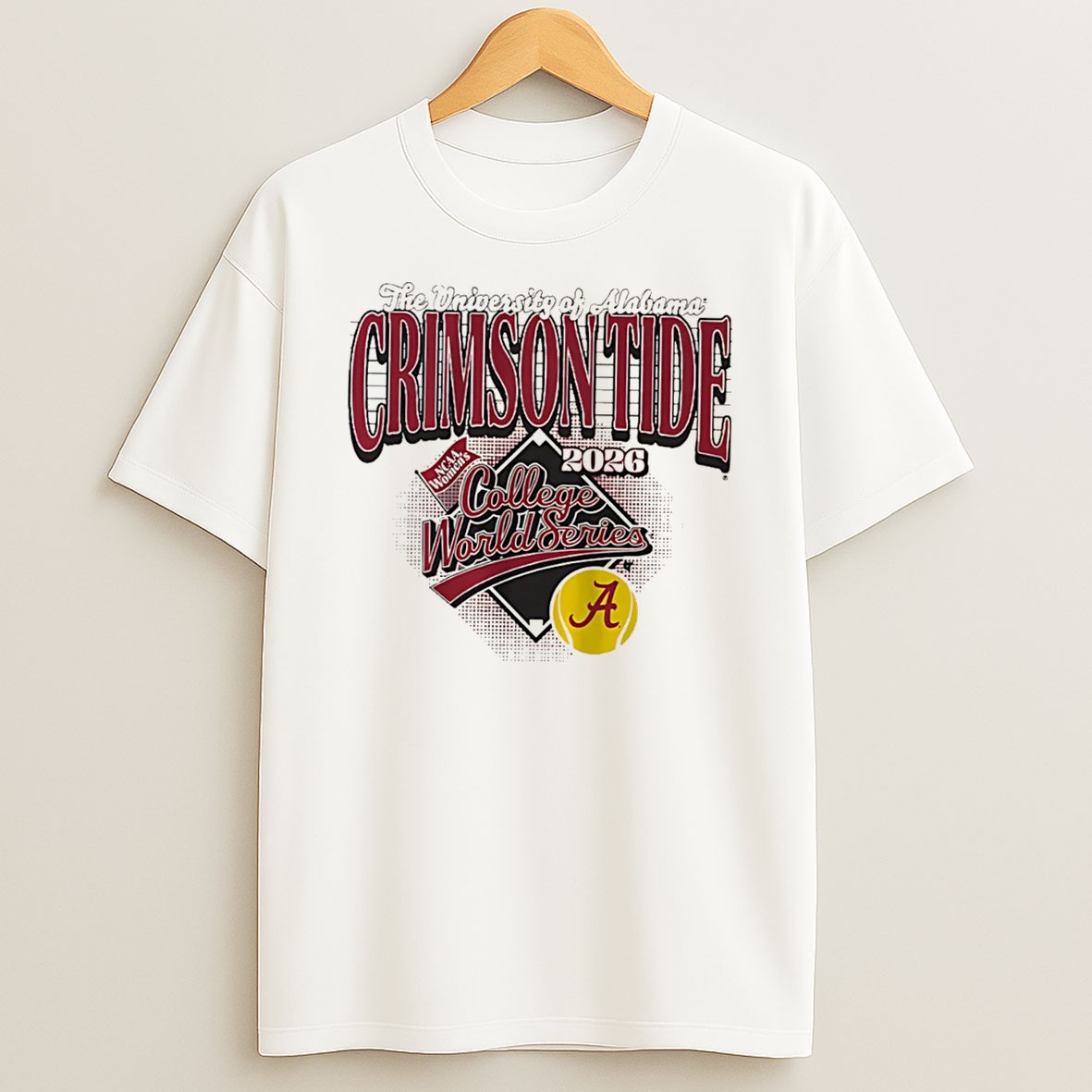 Original Alabama Softball 2026 Womens College World Series Tee T Shirt