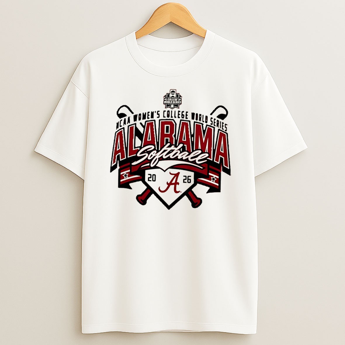 Original Alabama Softball Womens College World Series 2026 Tee T Shirt