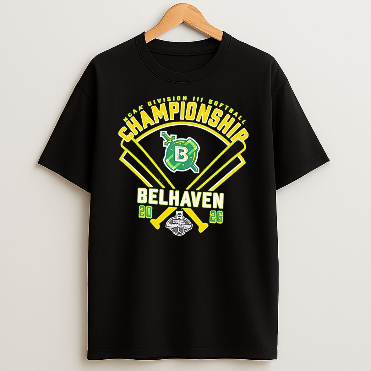 Original Belhaven Softball Ncaa Division Ii Softball Championship 2026 Tee T Shirt