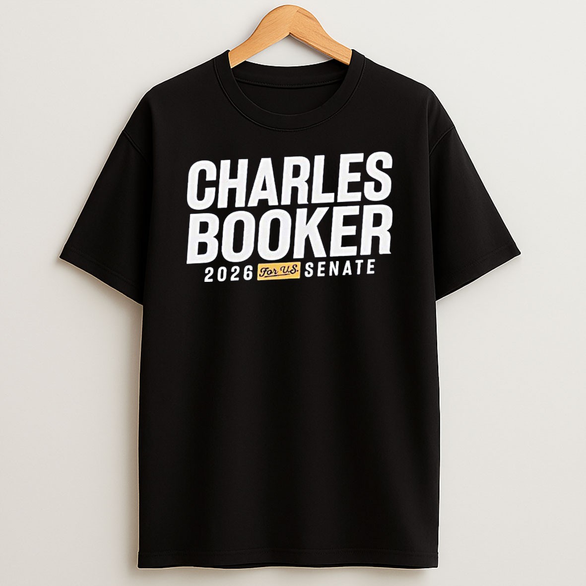 Original Charles Booker For Us Senate Garment Dyed 1 T Shirt