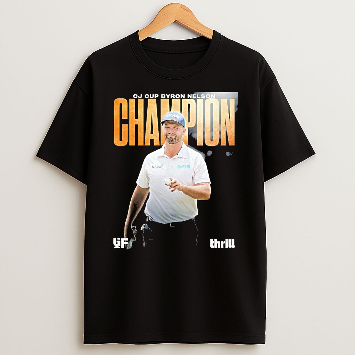 Original Congrats Wyndham Clark Champions 4th Career Pga Tour The Cj Cup Byron Nelson 2026 1 T Shirt