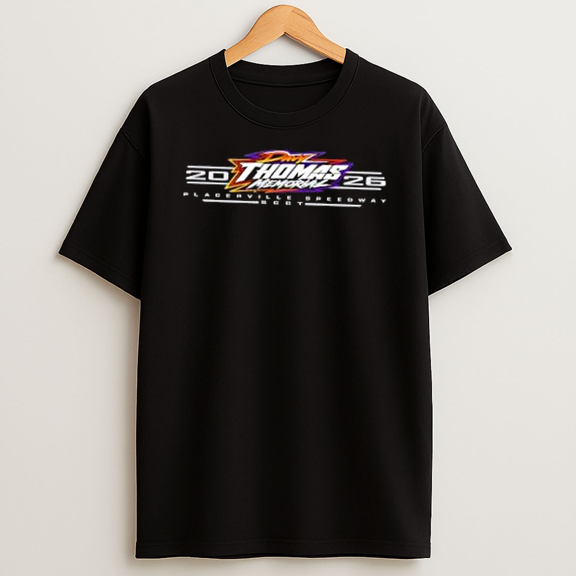 Original Davy Thomas Memorial Placerville Speedway 2026 T Shirt