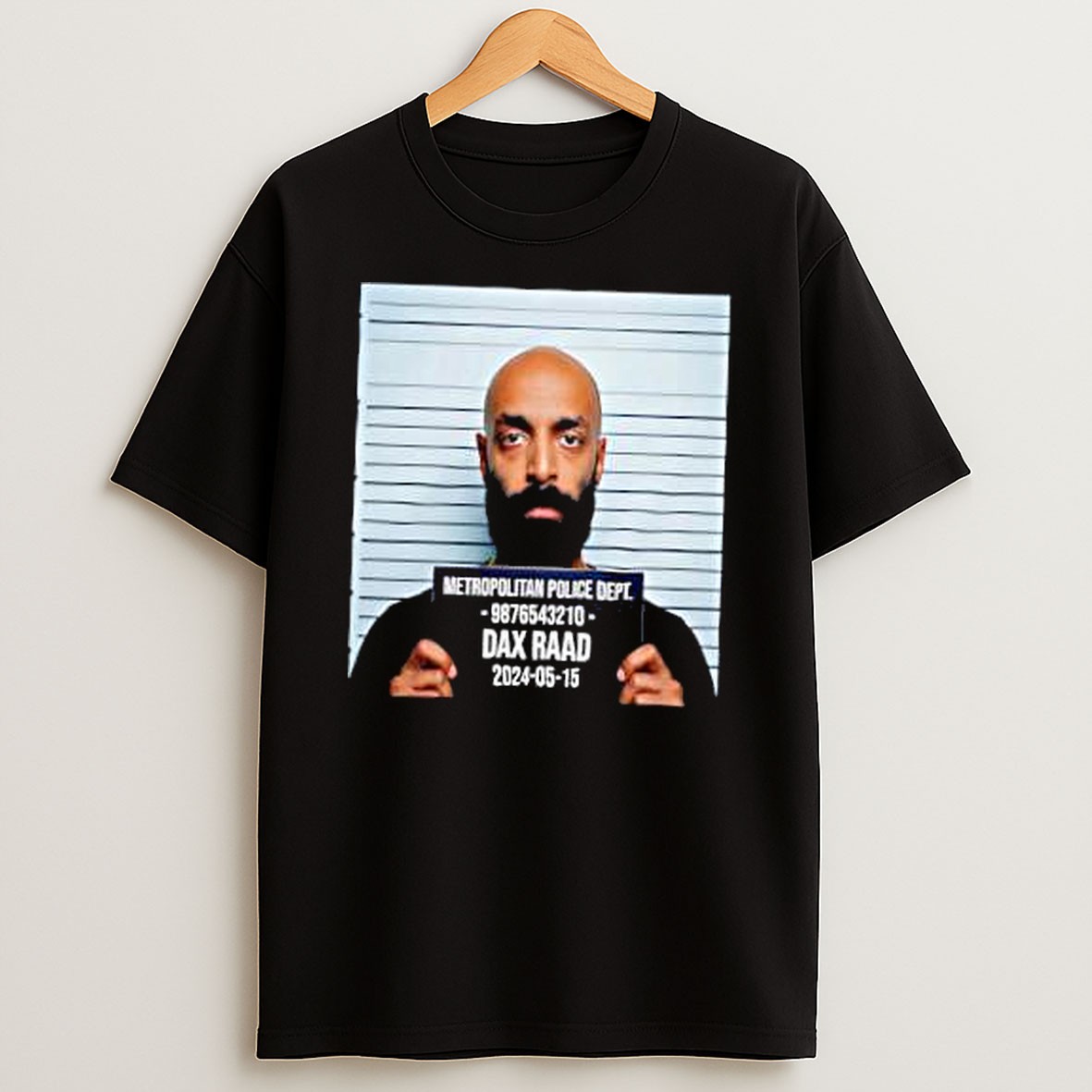 Original Dax Raad Metropolitan Police Dept T Shirt