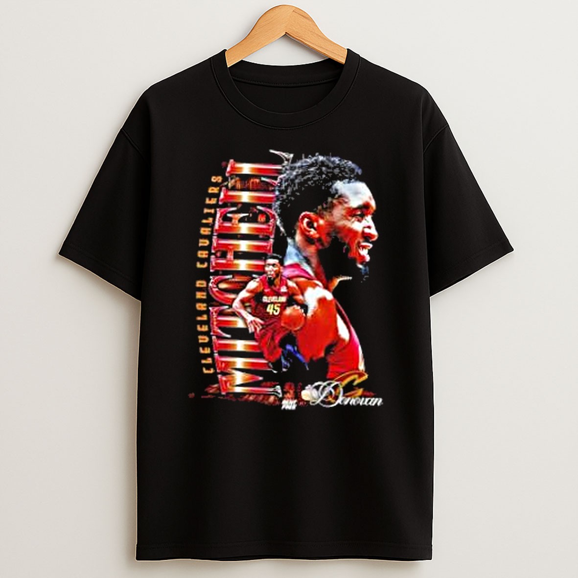 Original Donovan Mitchell Cleveland Cavaliers Nba Art T Shirt
