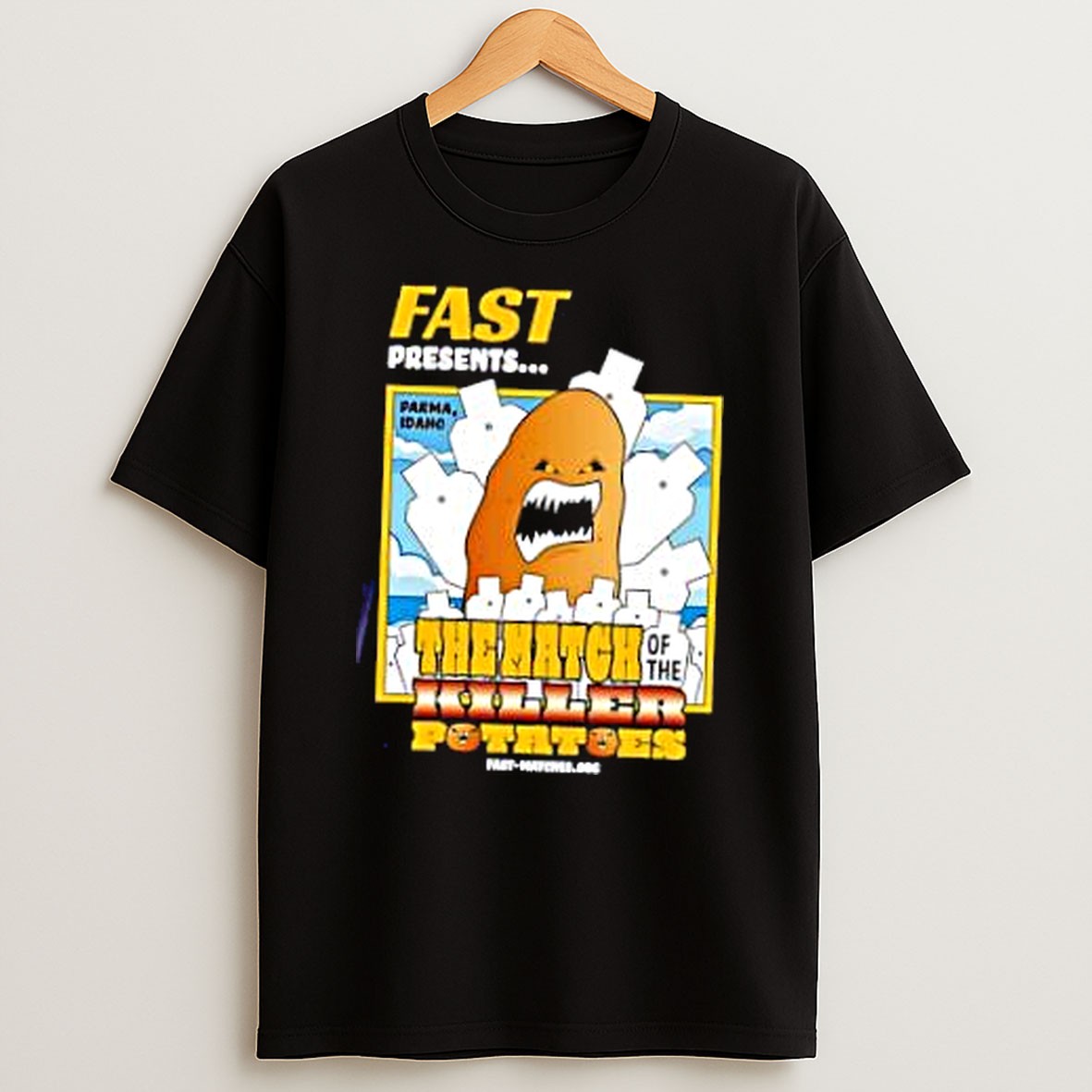 Original Fast Presents The Match Killer Potatoes T Shirt