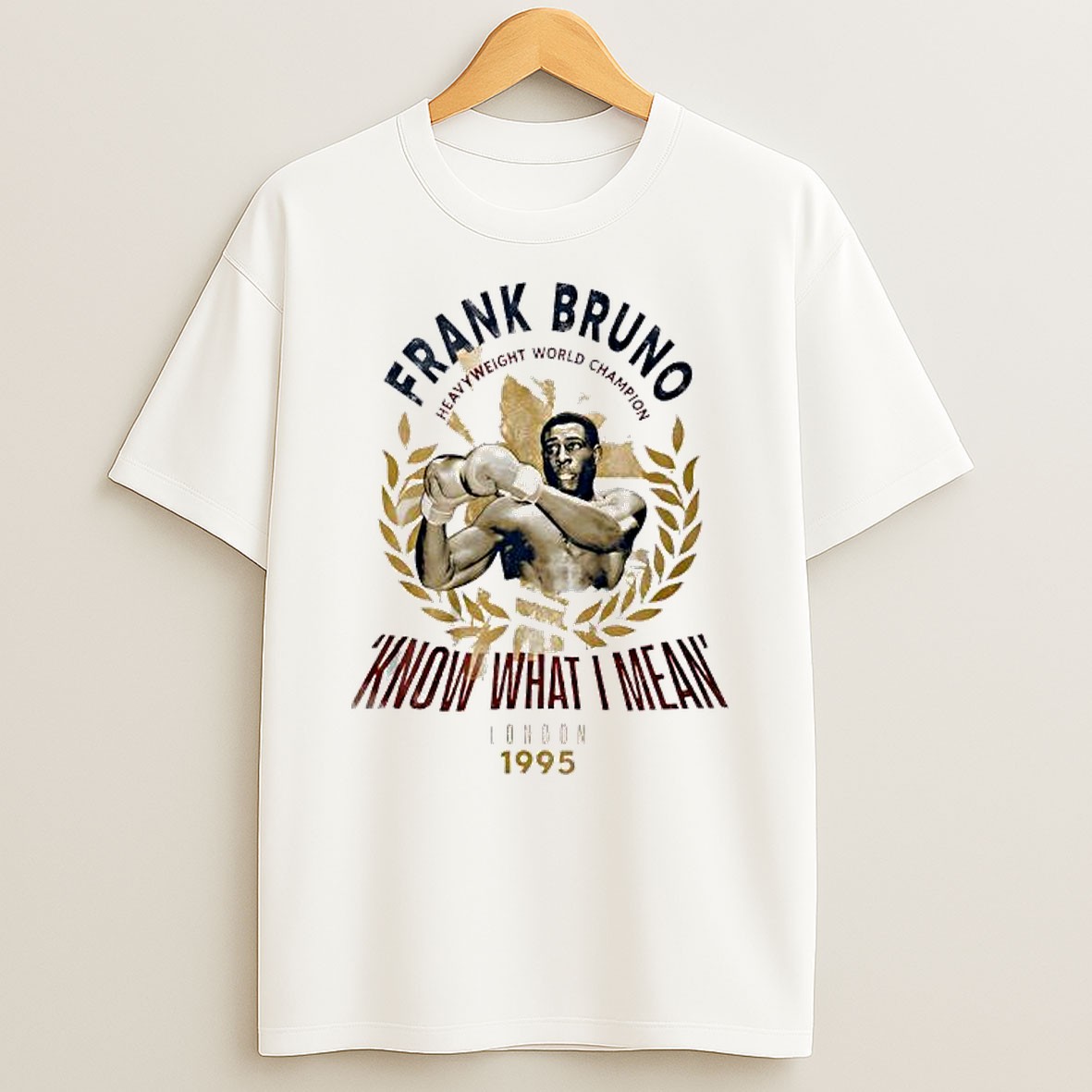 Original Frank Bruno Know What I Mean London 1995 T Shirt