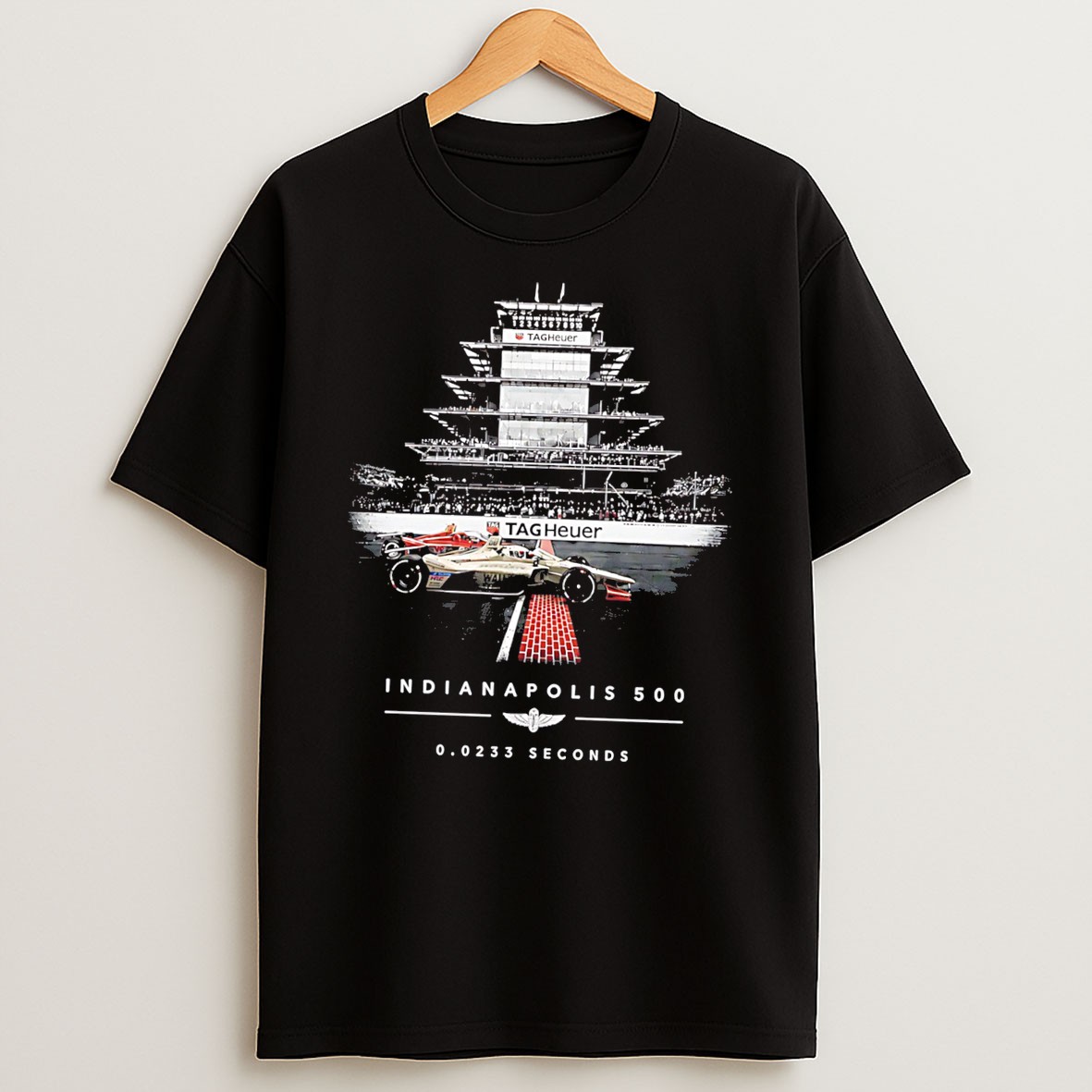 Original Indy 0 0233 Seconds Indianapolis 500 Tagheuer Graphic Tee T Shirt