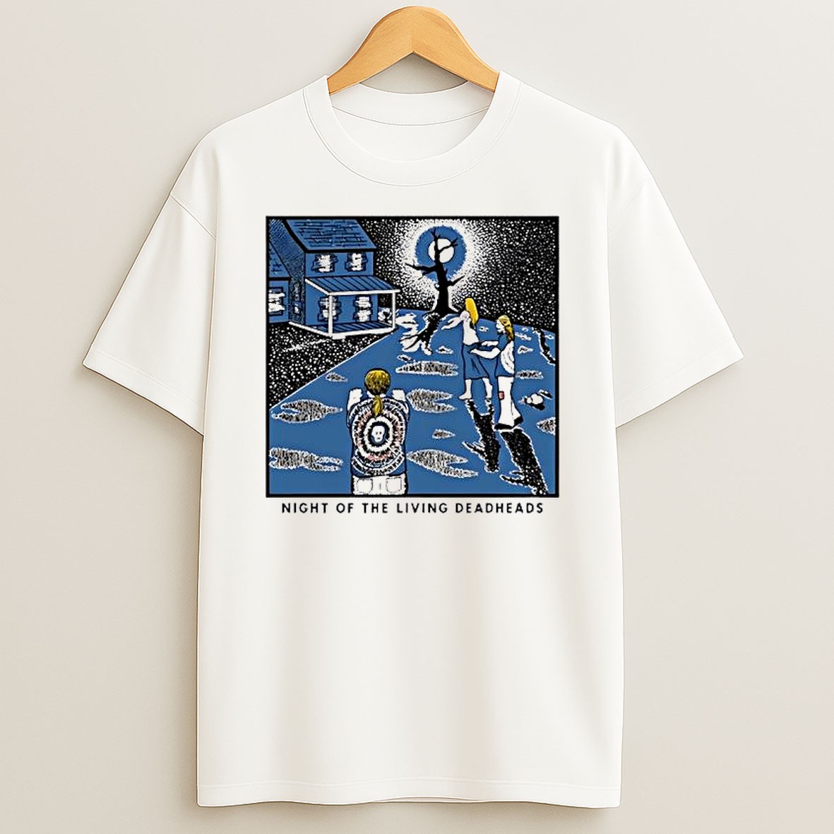 Original Ken Brown 90s Night Of The Living Deadheads T Shirt