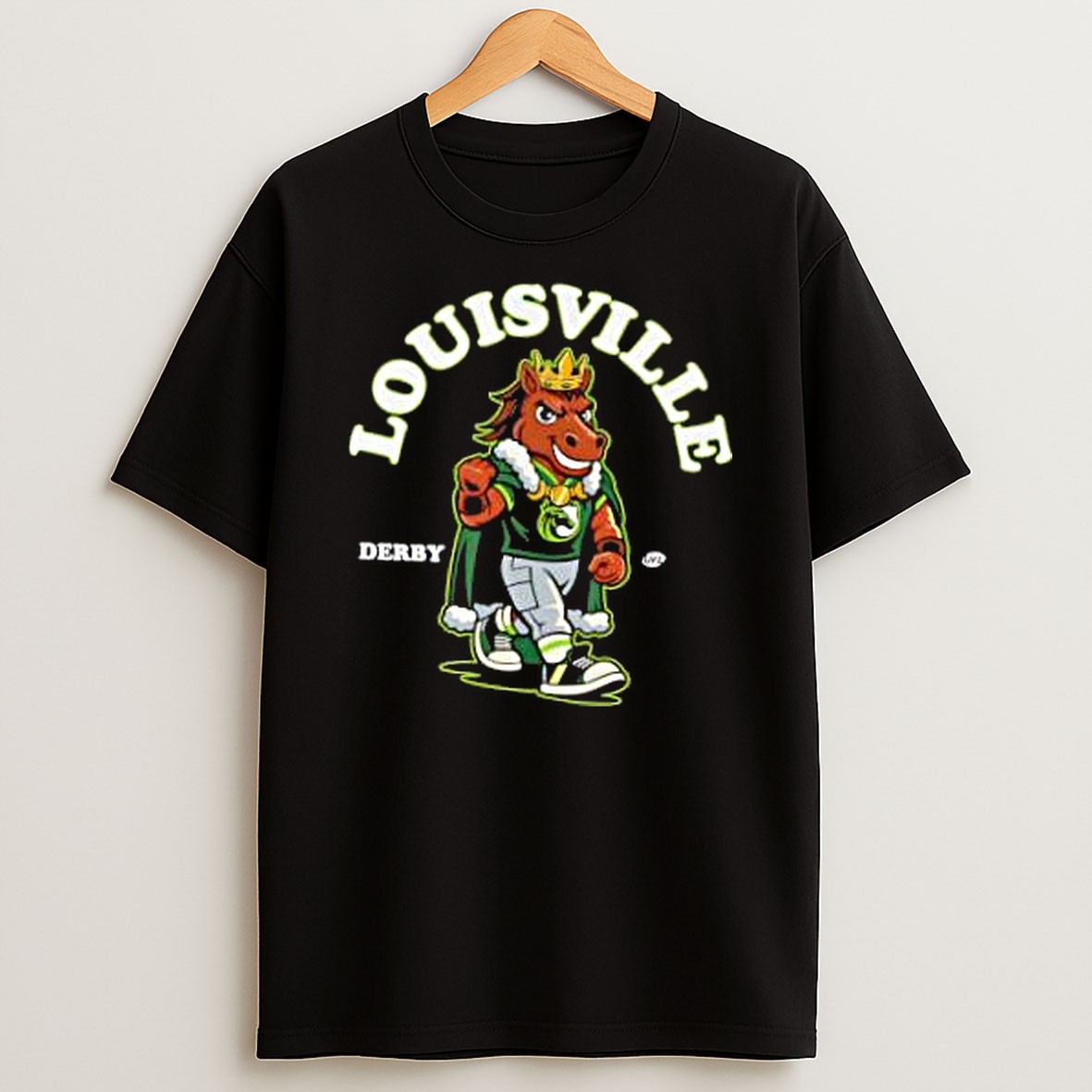 Original King Horse Mascot Louisville Derby Ufl T Shirt