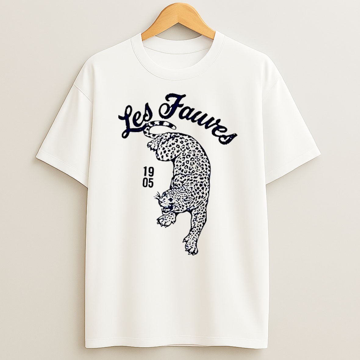 Original Les Fauves 1905 Leopard Painting T Shirt