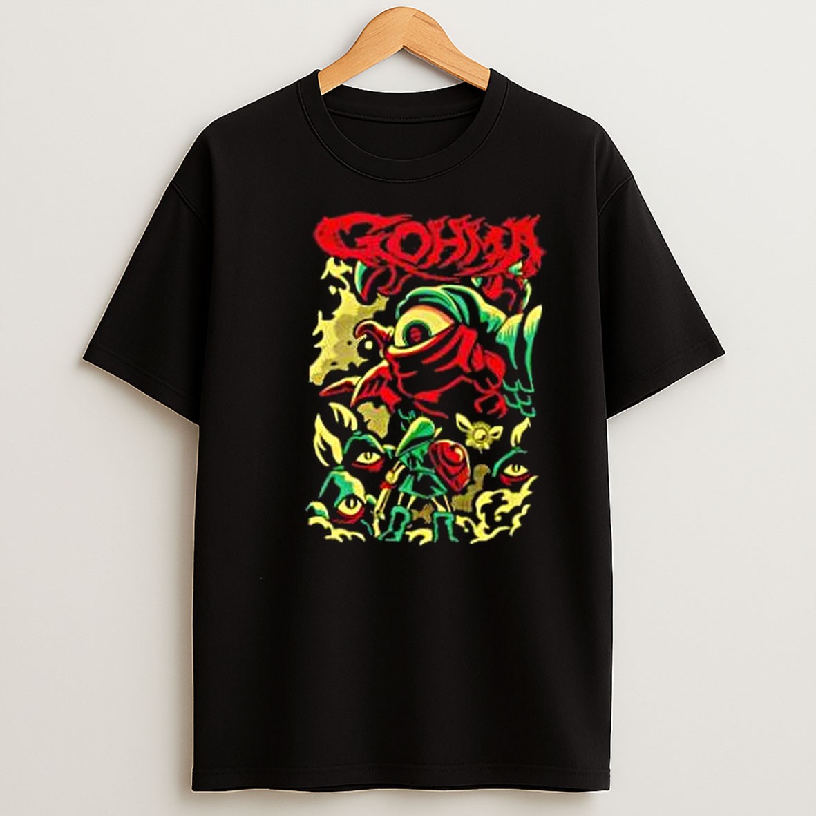 Original Link Hero Gohma Boss Eye Navi Fairy The Legend Of Zelda Hyrule Fantasy Adventure Gohma T Shirt