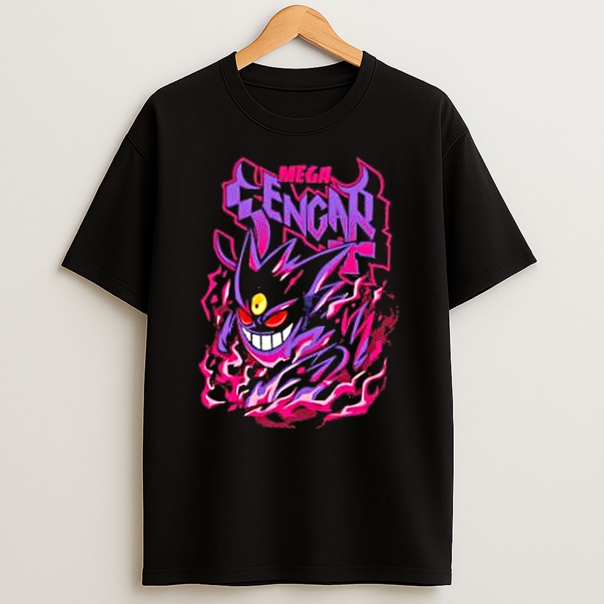 Original Mega Gengar Gengar Pokemon Pokemon Go T Shirt
