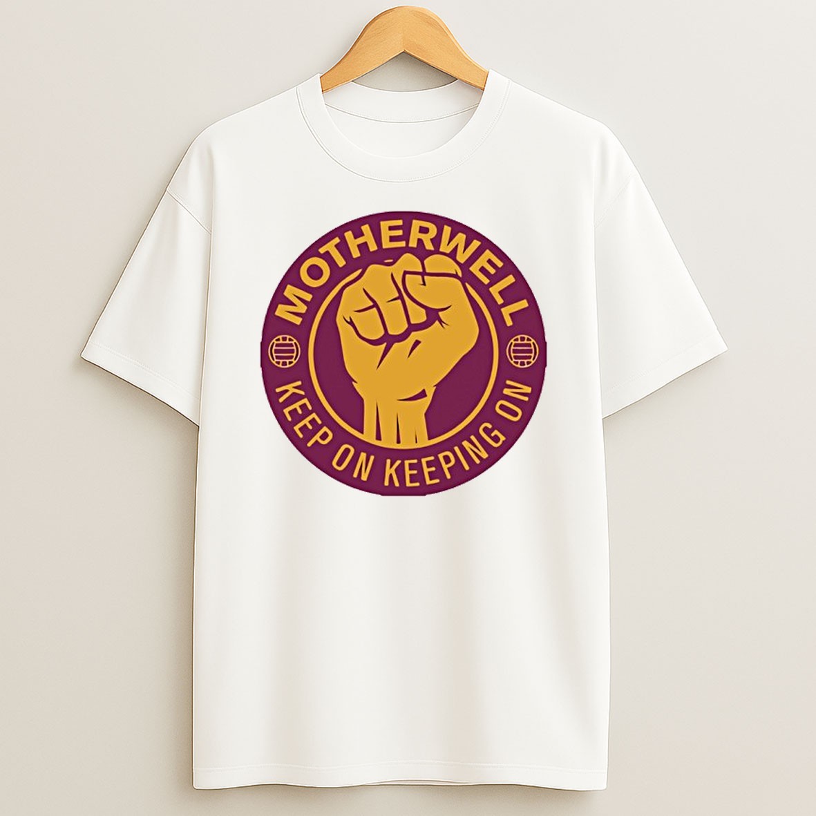 Original Motherwell Keep On Keeping On T Shirt