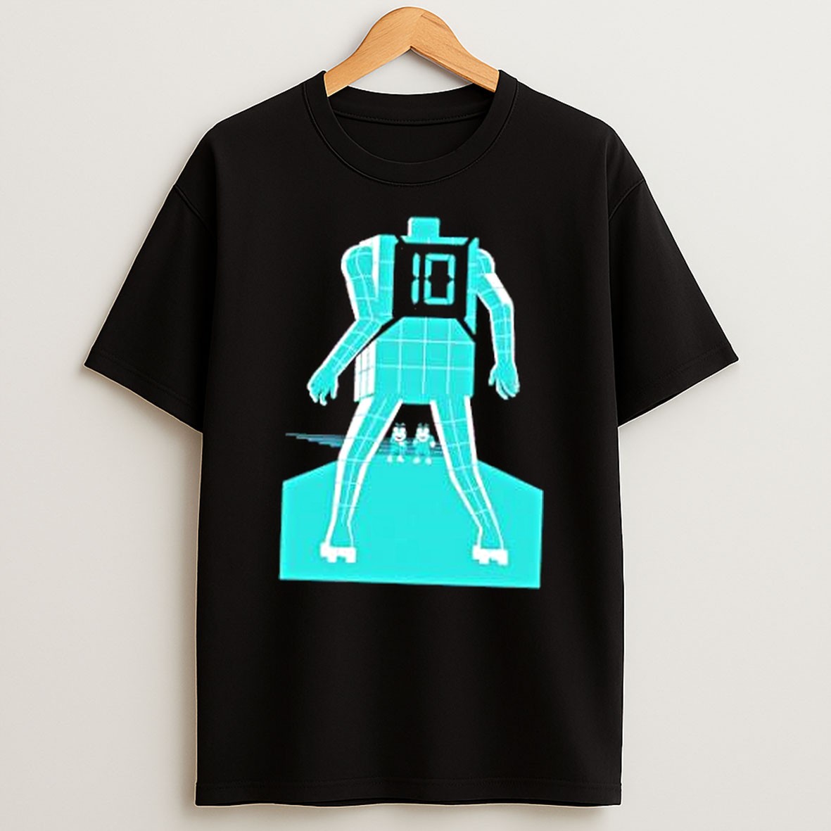 Original Qbert Hoppers Qbert Arcade Game 10 T Shirt