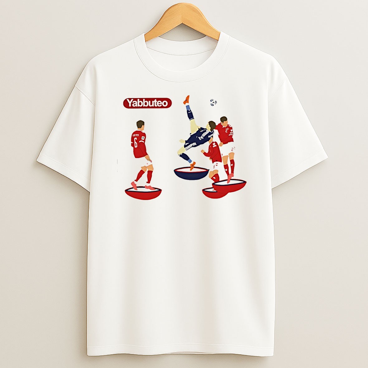 Original Yabbuteo Scott Mctominay Scotland Denmark Hampden Park 2025 T Shirt