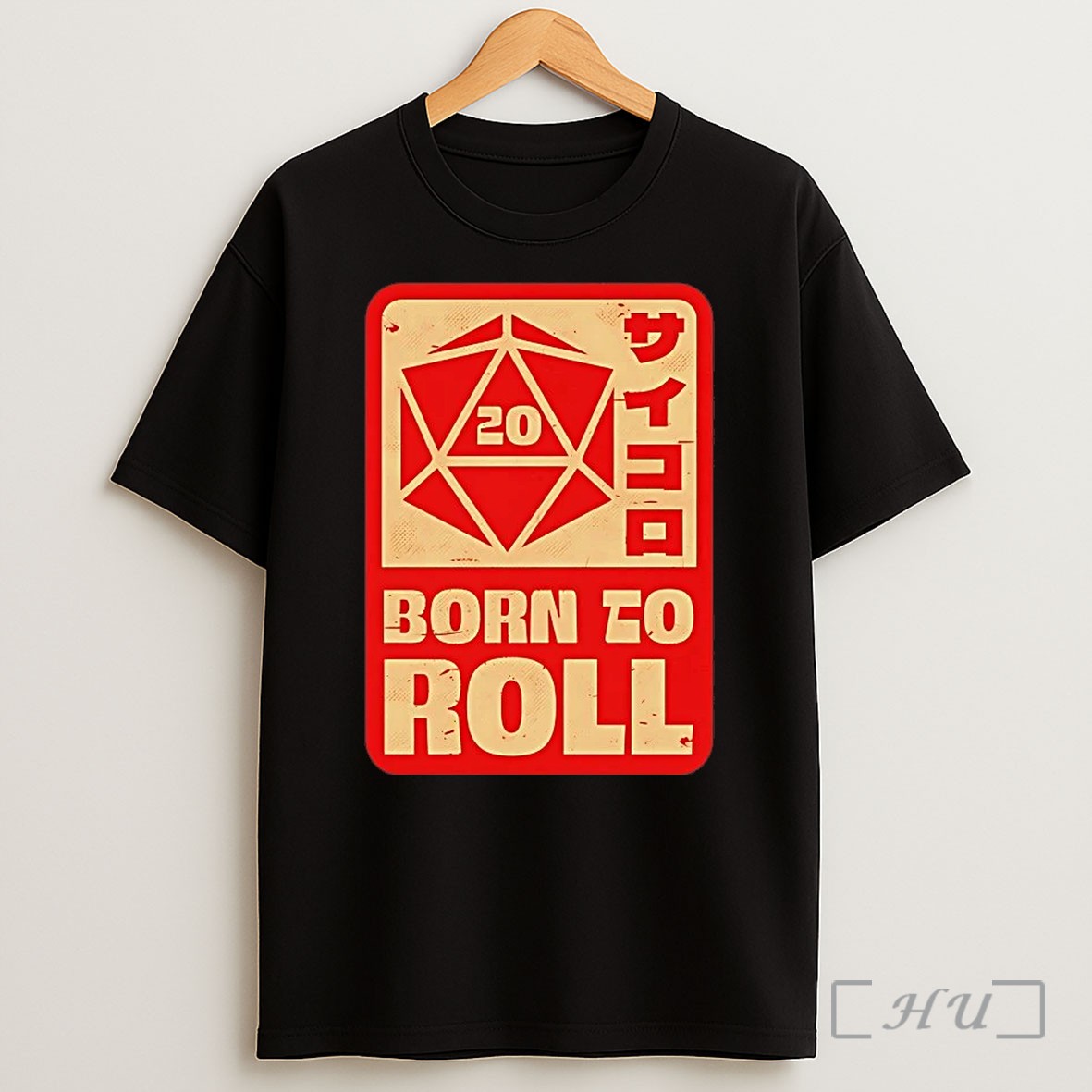 Rpg Japanese Born To Roll T Shirt