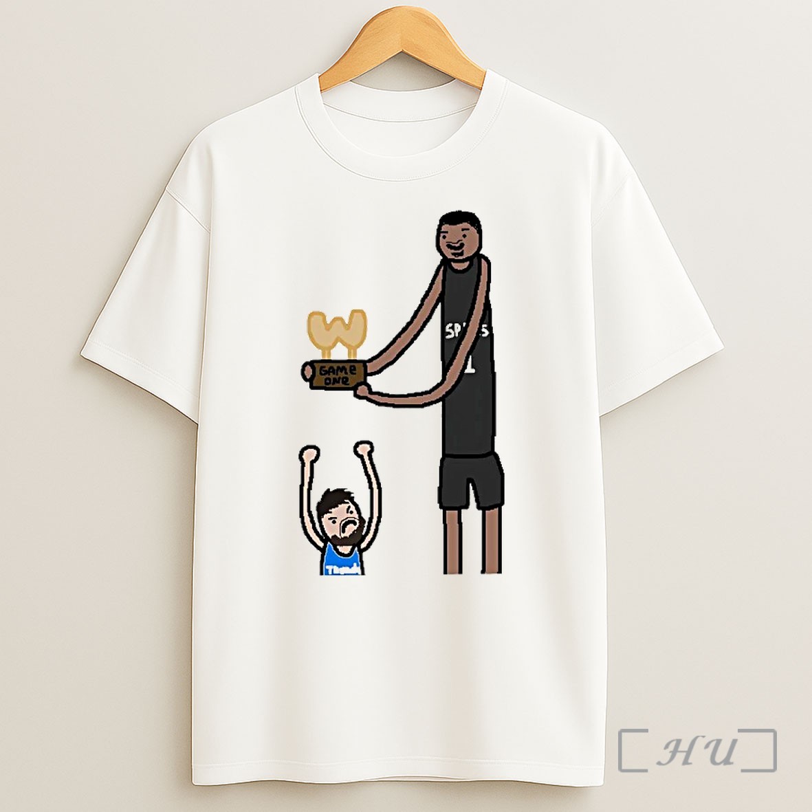 San Antonio Spurs Take Game One Paint T Shirt
