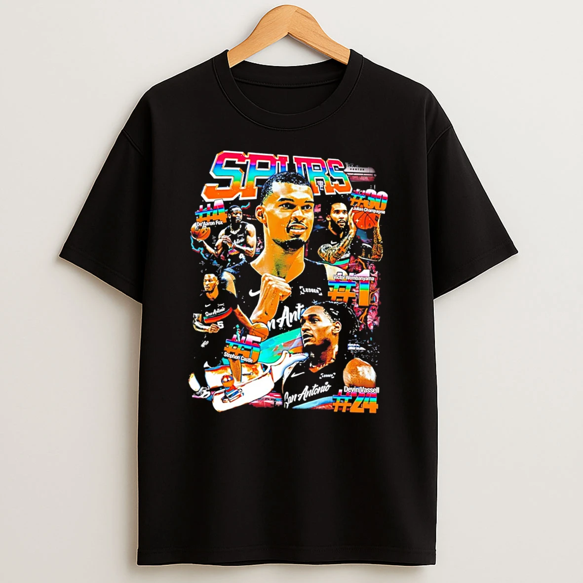San Antonio Spurs Team Member Vintage Tee Tshirt Hoodie