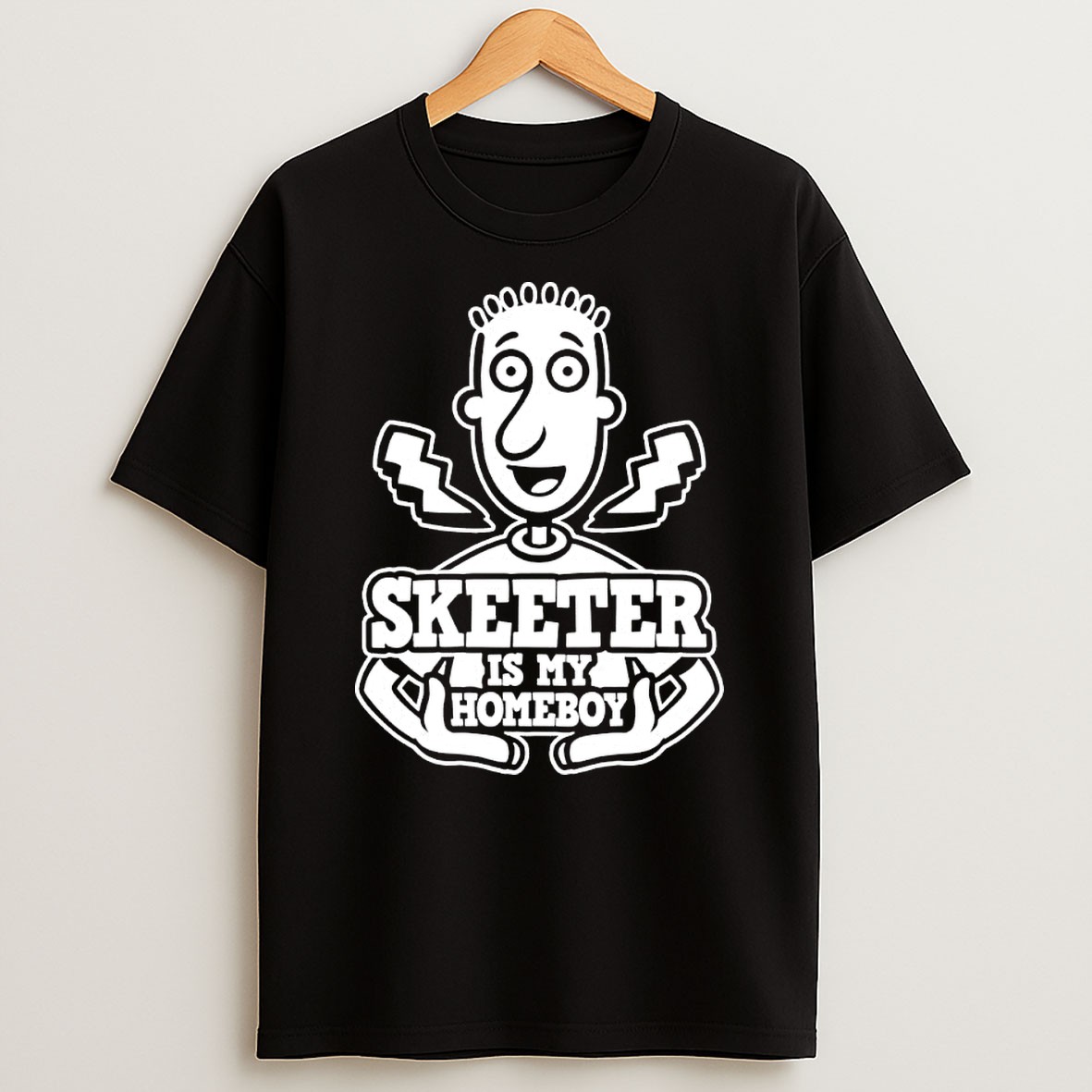 Skeeter Is My Homeboy Lightning Bolts T Shirt
