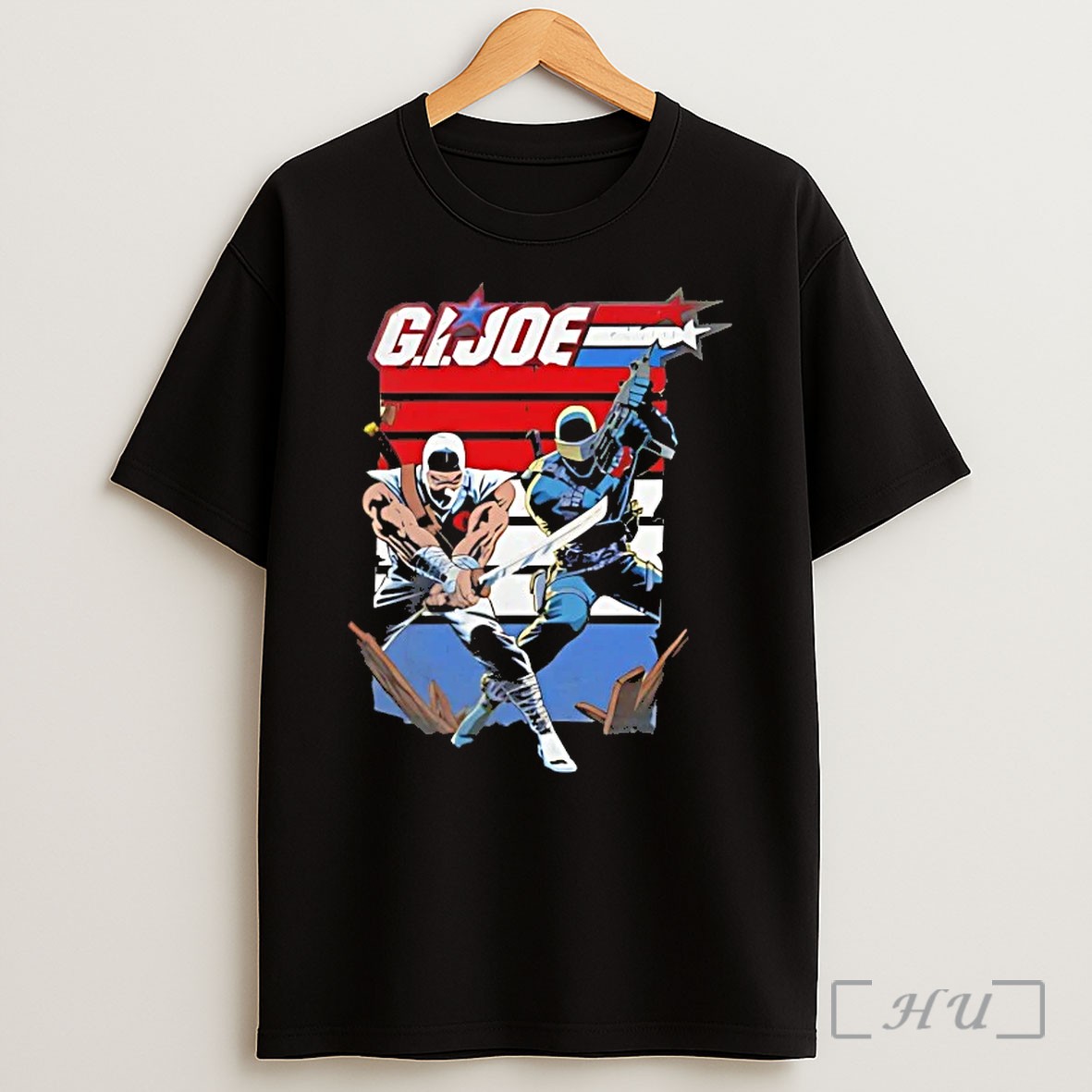 Snake Eyes And Storm Shadow Gijoe T Shirt