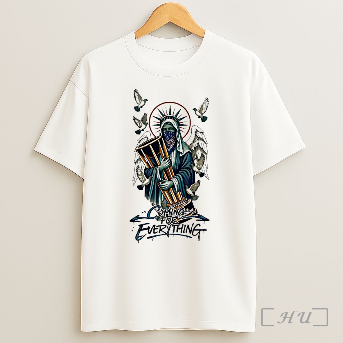 Statue Of Liberty X New York Knicks Coming For Everything T Shirt