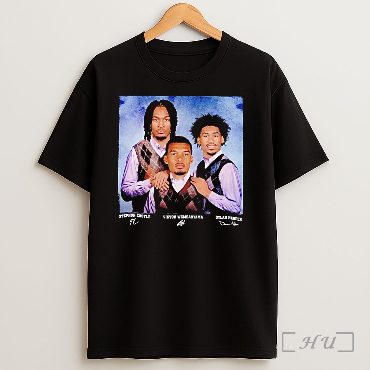 Stephon Castle Victor Wembanyama Dylan Harper Step Brothers T Shirt