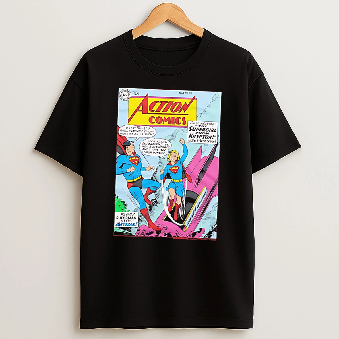 Supergirl First Appearance Action Comics Issue 252 Tee Tshirt Hoodie