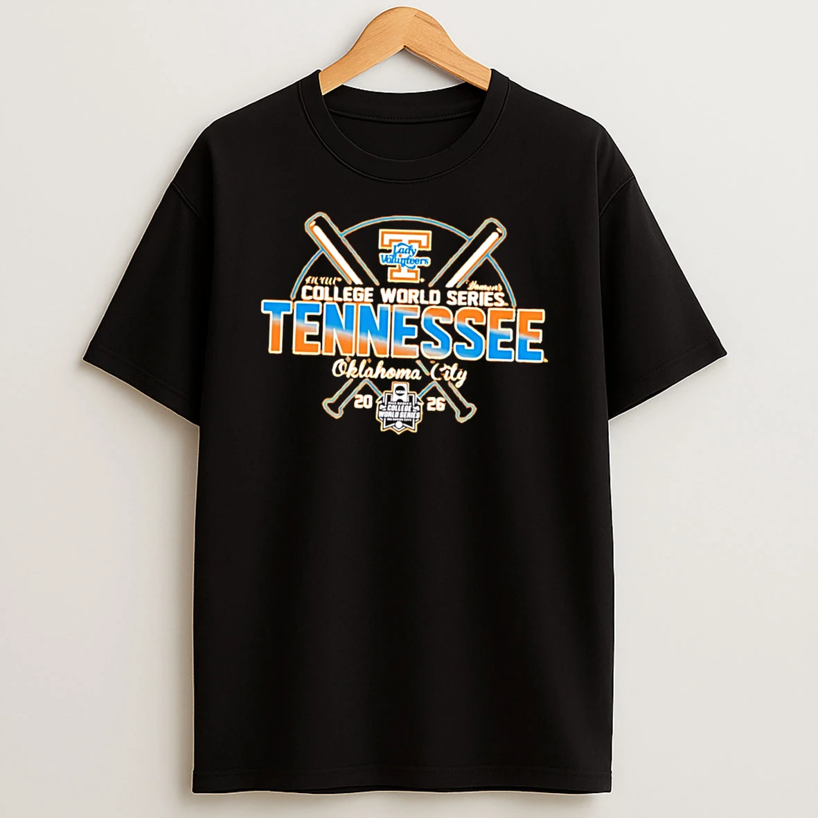 Tennessee Lady Vols Softball 2026 Wcws Wild Throw Tee Tshirt Hoodie
