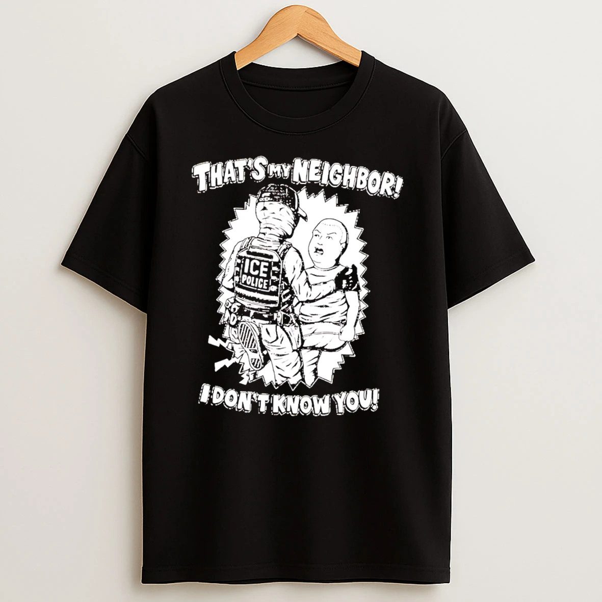 Thats My Neighbor I Dont Know You Anime Tee Tshirt Hoodie
