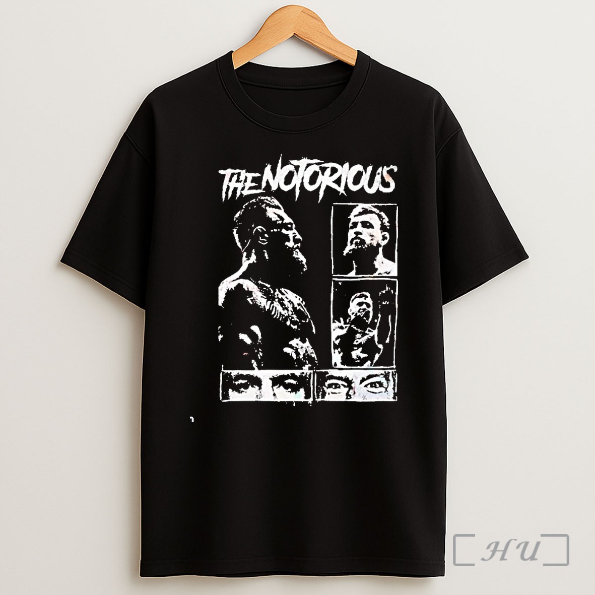 The Notorious Conor Mcgregor Black And White T Shirt