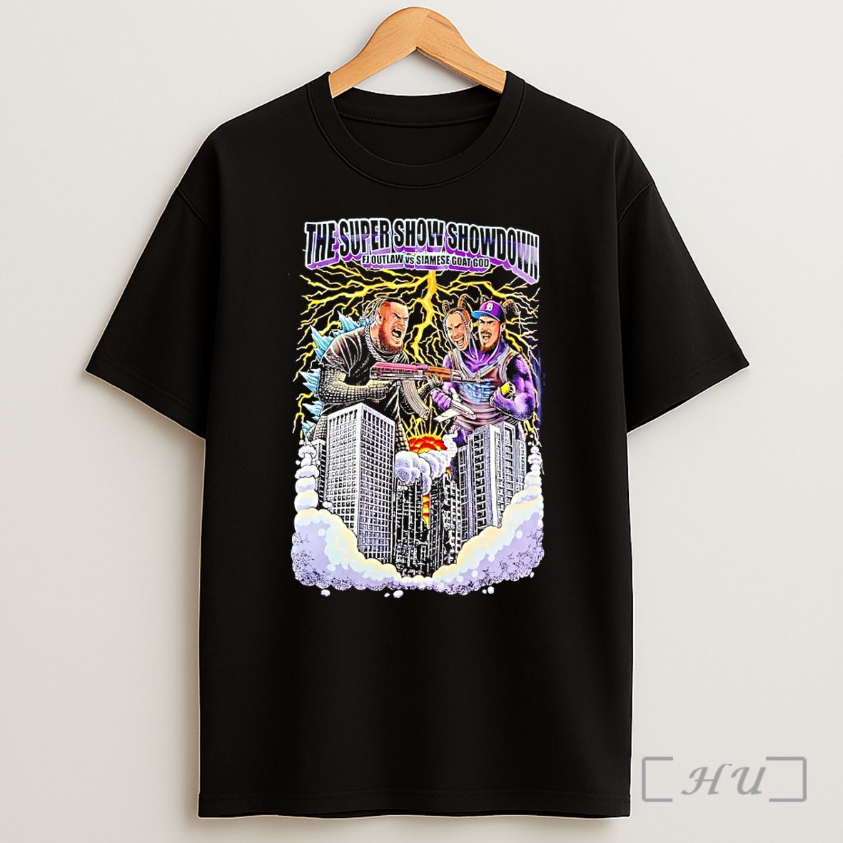 The Super Show Showdown Fj Outlaw And Siamese Goat God T Shirt