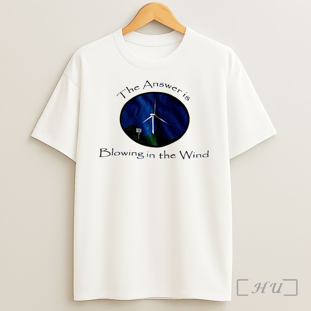 The Answer Is Blowing In The Wind T Shirt