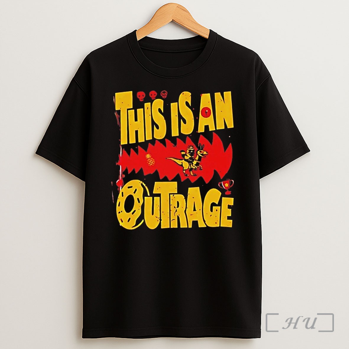 This Is An Outrage Princess Donut T Shirt