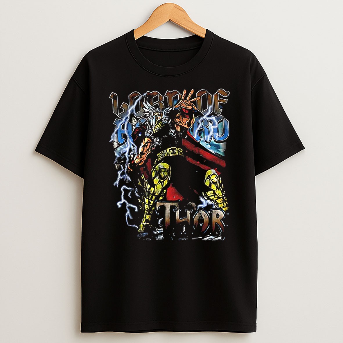 Thor Lord Of Thunder Marvel Graphic T Shirt
