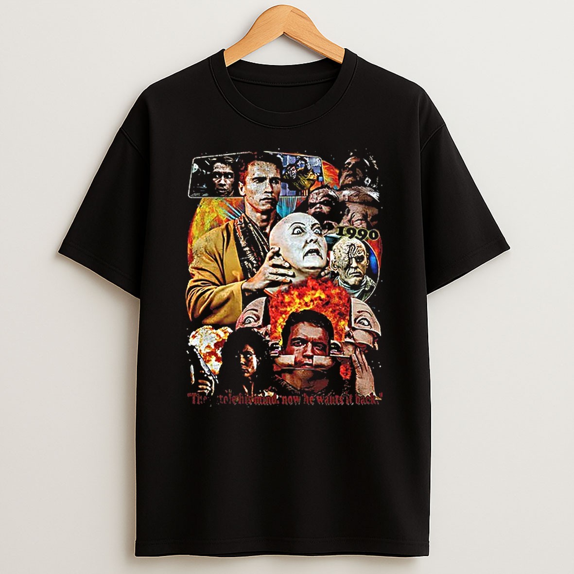 Total Recall What Is Real They Stole His Mind Now He Wants It Back T Shirt