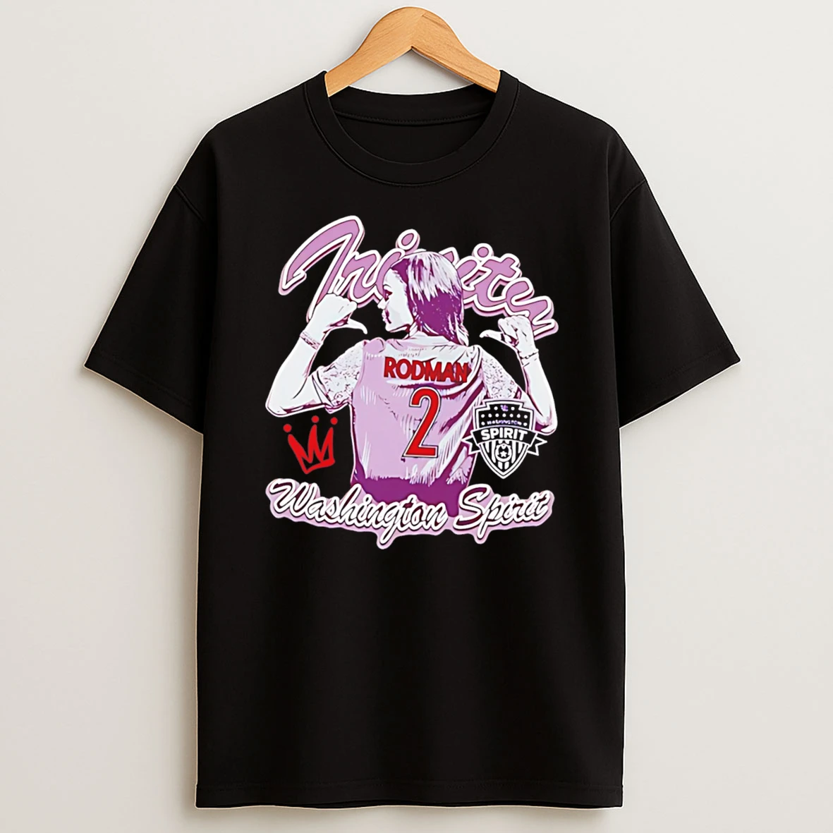 Trinity Rodman Washington Spirit Nwsl Mono Tee Tshirt Hoodie