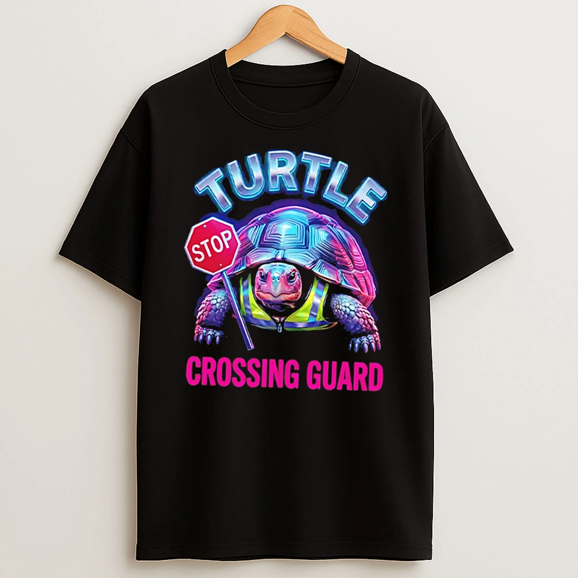 Turtle Crossing Guard Stop Tee Tshirt Hoodie