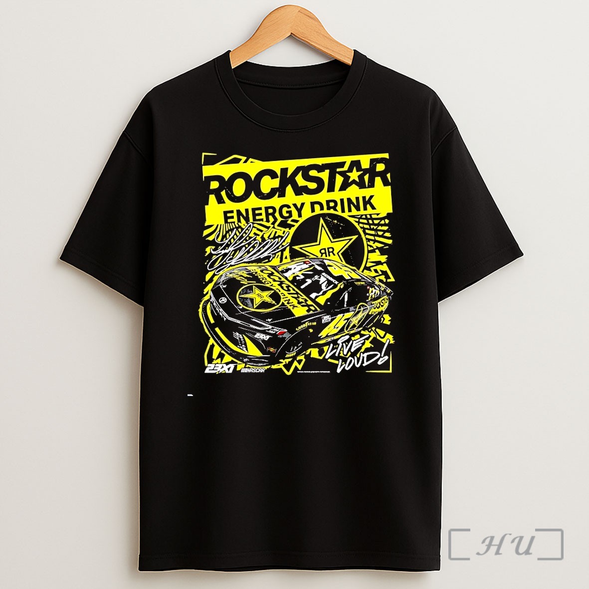 Tyler Reddick Rockstar Energy Drink 23xi Racing Nascar T Shirt