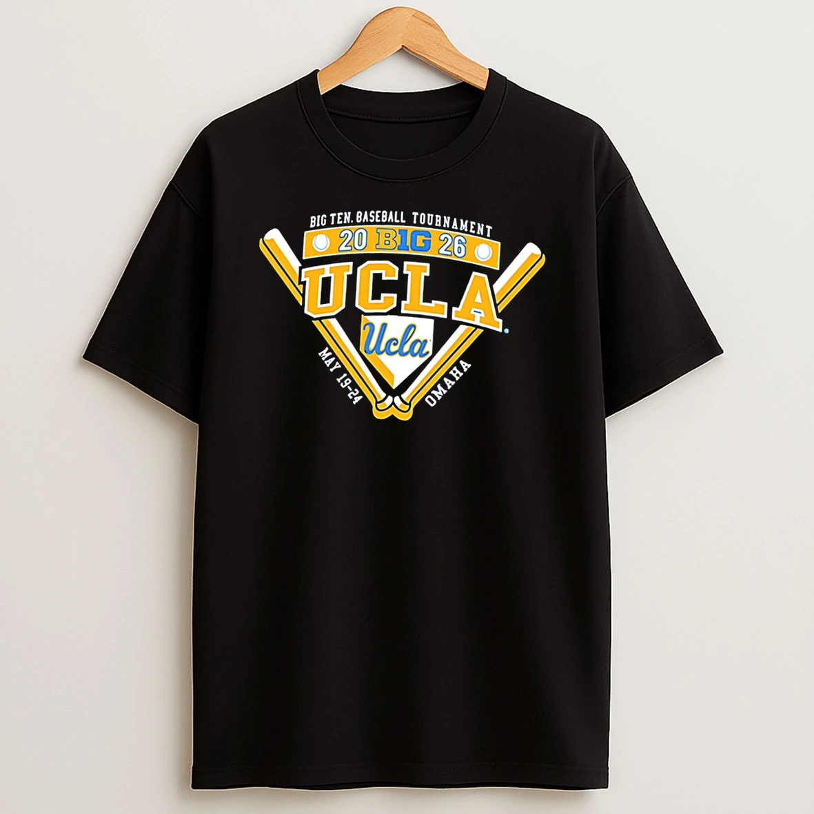 Ucla Bruins 2026 Big Ten Baseball Tournament Participant Tee Tshirt Hoodie