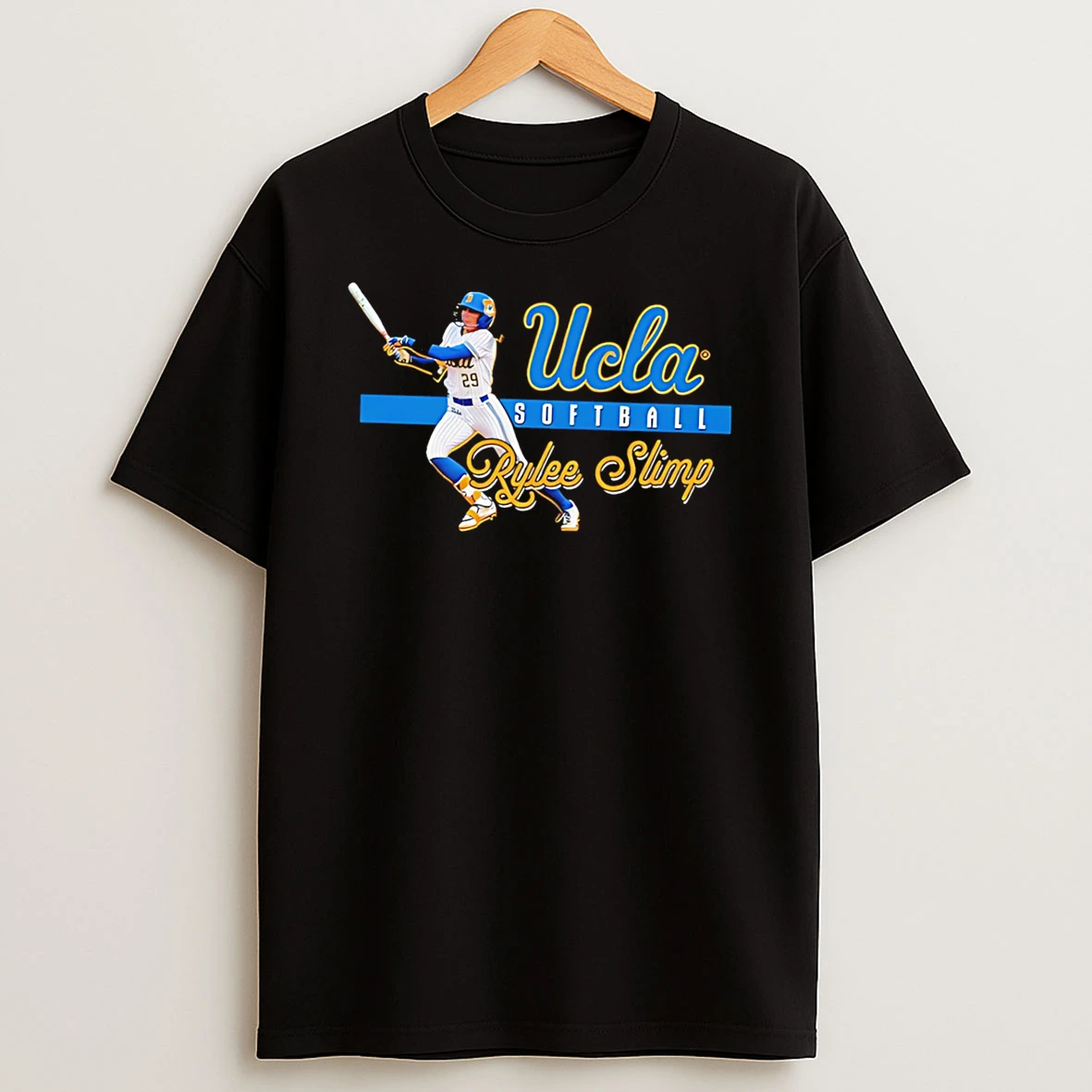 Ucla Softball Featuring Rylee Slimp Illustration Tee Tshirt Hoodie