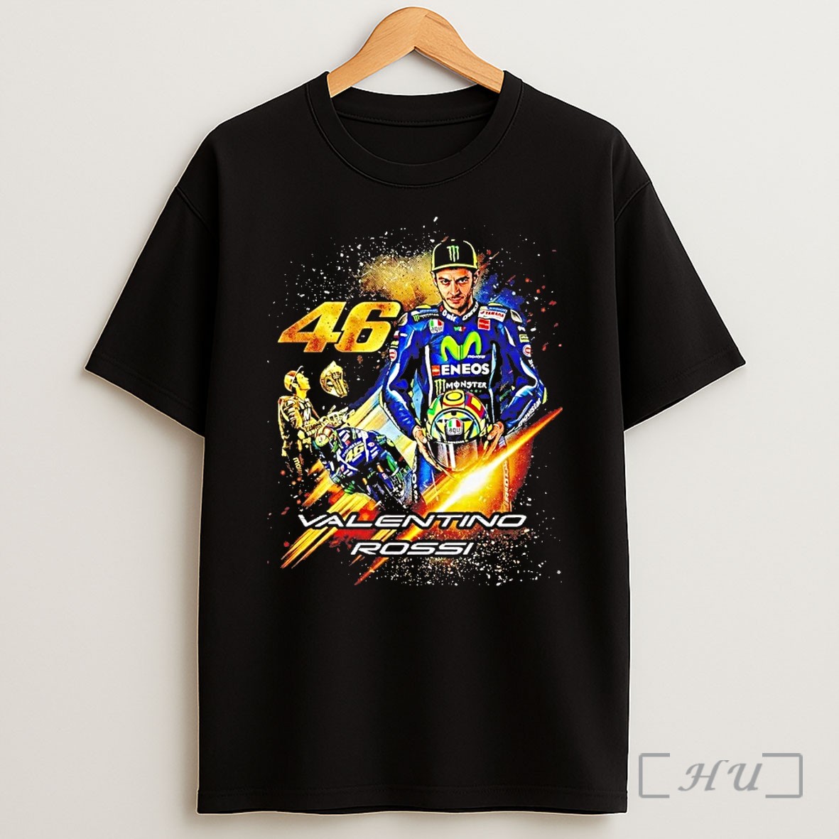 Valentino Rossi Vr46 Racing Legend Signature T Shirt