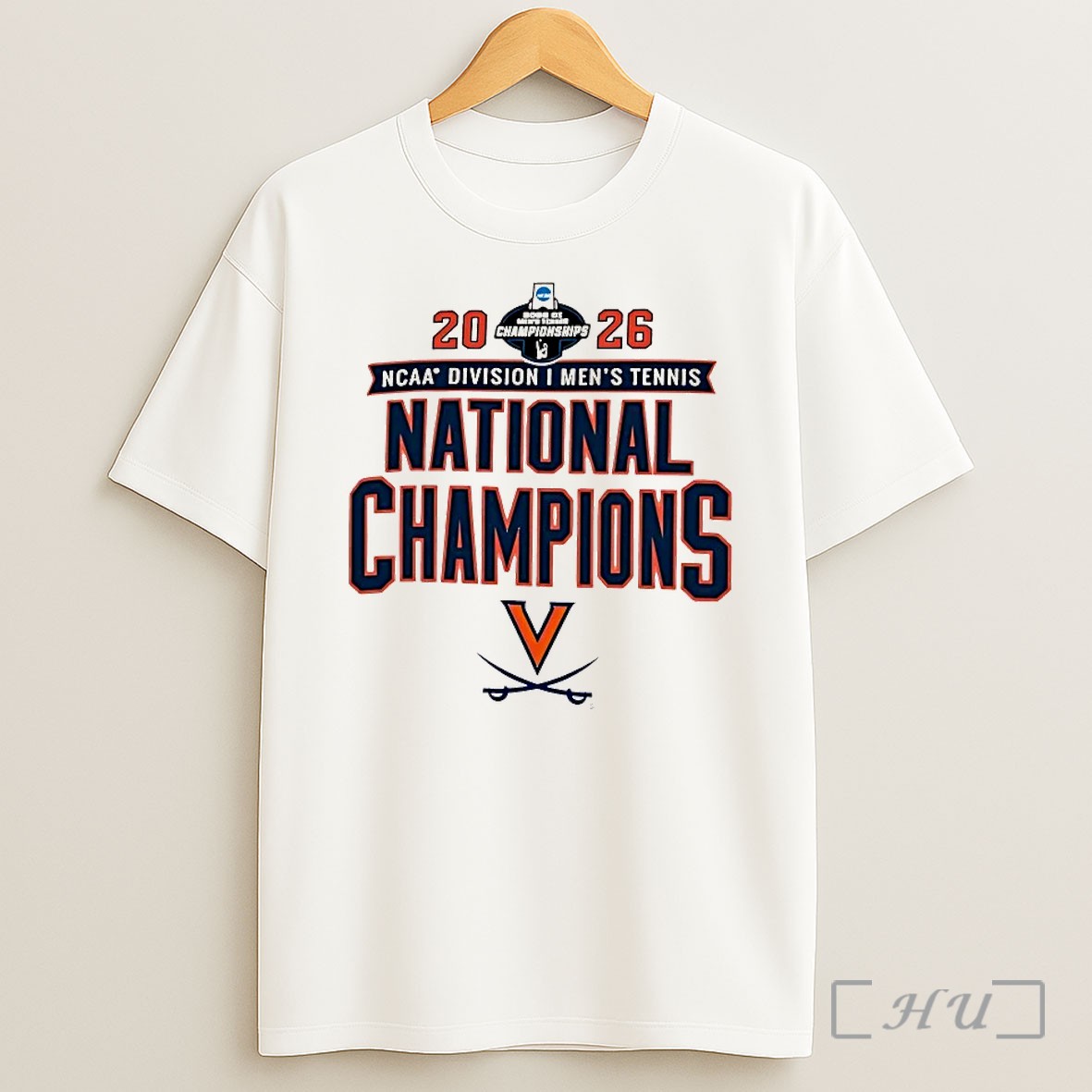 Virginia Cavaliers 2026 Ncaa Division I Mens Tennis National Champions T Shirt