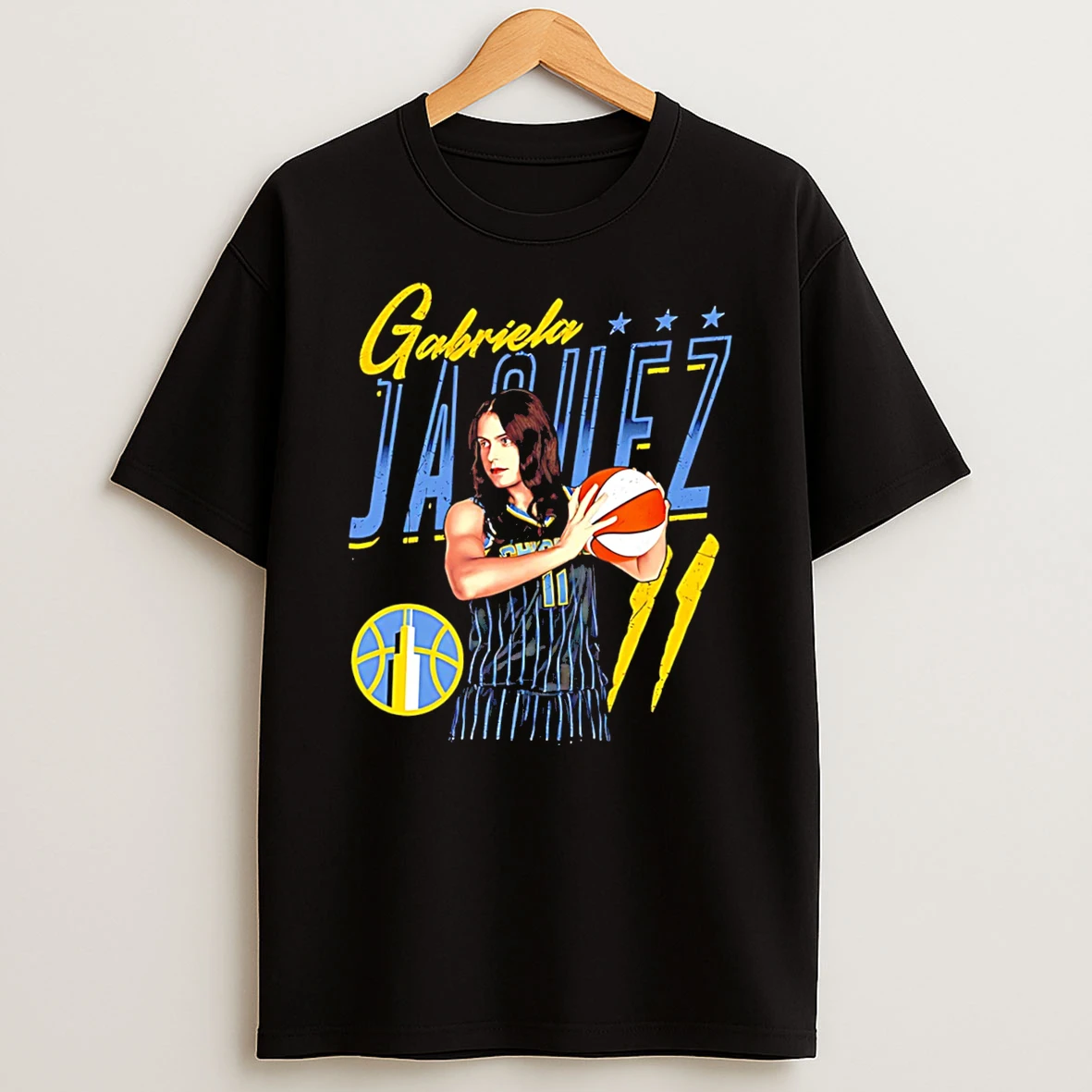 Wnba Gabriela Jaquez Number 11 Illustration Tee Tshirt Hoodie