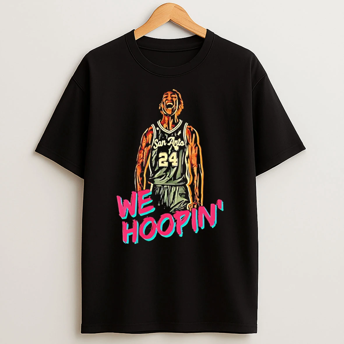 We Hoopin San Antonio Spurs Devin Vassell Tee Tshirt Hoodie