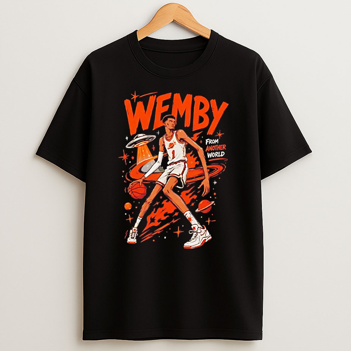Wemby From Another World Victor Wembanyama San Antonio Spurs Tee T Shirt