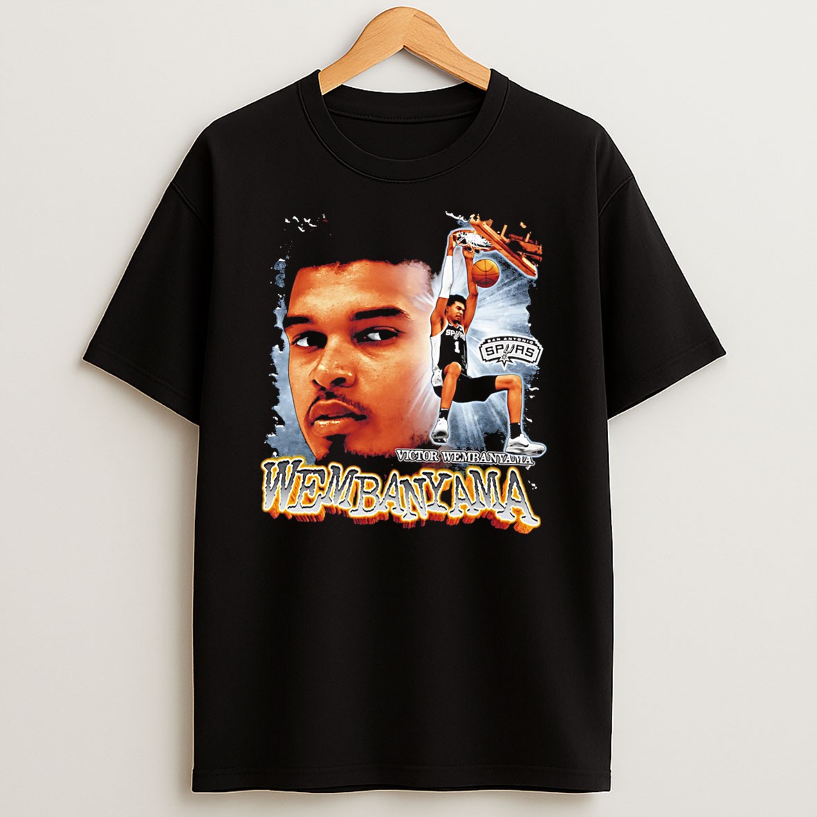Wemby Victor Wembanyama San Antonio Spurs Graphic Tee T Shirt