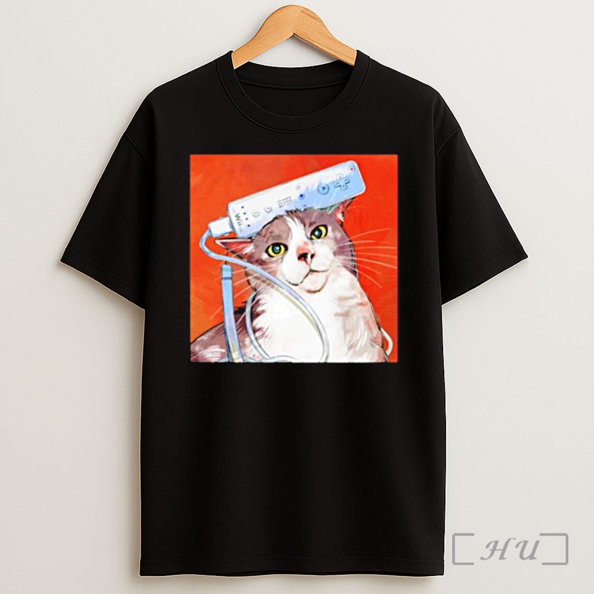 Wii Remote Cat Gamer Series T Shirt