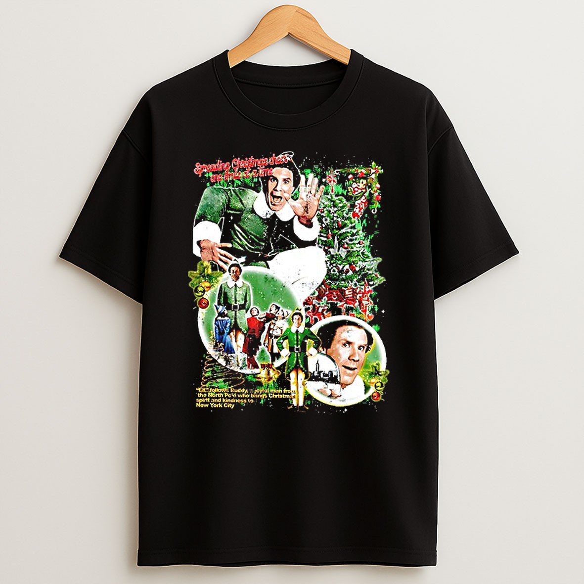 Will Ferrell Elf Sarita Sesmitole I Know Him I Know Him T Shirt