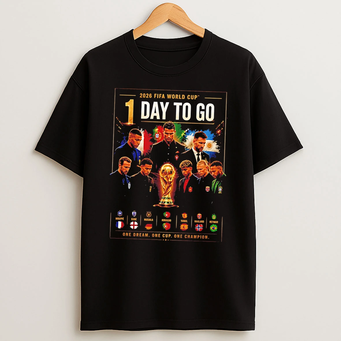 2026 Fifa World Cup One Dream One Cup One Champion Tee Tshirt Hoodie